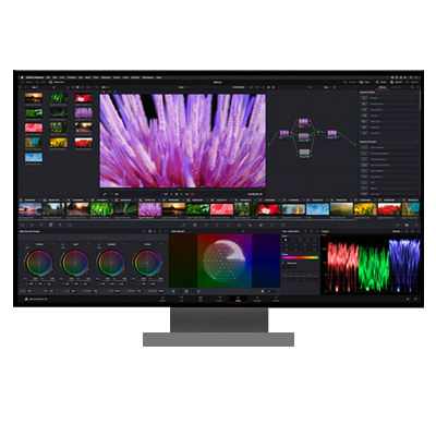 DaVinci Resolve and Fusion Software